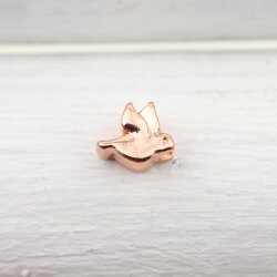 10 Tauben Perlen, Rosegold