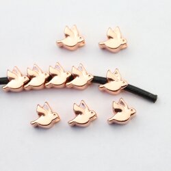 10 Tauben Perlen, Rosegold