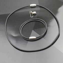 1 Magnetverschluss, Lederarmband Verschluss