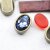 10 pcs. 14*10 mm Cabochons Sliderbeads for 10x2 mm Leather, antique brass