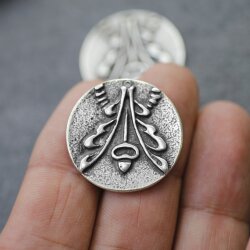 5 Silber Anhänger Schmetterling