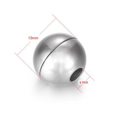 Ball, Bullet magnetic closure 14x13 mm