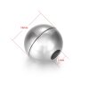 Ball, Bullet magnetic closure 14x13 mm