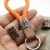5 Antique Copper Faith Love Hope Slider Beads for Keychain