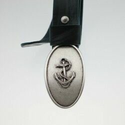 Anchor Belt Buckle, 11,1x6,0 cm, Antique Silver