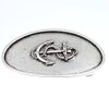 Anchor Belt Buckle, 11,1x6,0 cm, Antique Silver