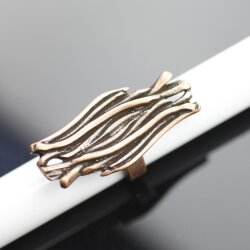 Seagras Ring, Antique Copper