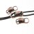 5 Antique Copper Hook Bracelet Clasp