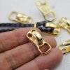 5 Gold Hook Bracelet Clasp