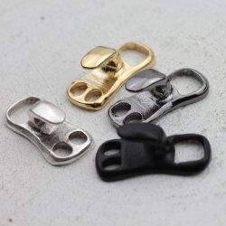 5 Matte Gold Hook Bracelet Clasp