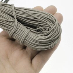 10 m Rubber Band 1,8 - 2 mm, khaki