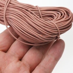 10 m Rubber Band 1,8 - 2 mm, Rosewood