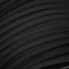 10 m Flat Elastic Cord 6 mm, black