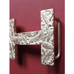 Belt Buckle H, Rosepearl