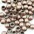 50 Metal Beads 7x5 mm (Ø 4 mm), antique copper
