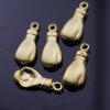 5 boxing glove Pendants, Matt Gold