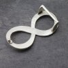 Antique Silver Infinity Belt Buckle