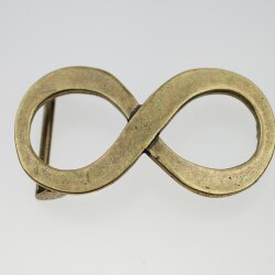 Antique Bronze Infinity Belt Buckle