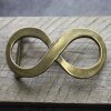 Antique Bronze Infinity Belt Buckle