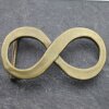 Antique Bronze Infinity Belt Buckle