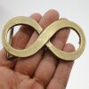 Antique Bronze Infinity Belt Buckle