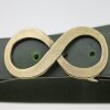 Antique Bronze Infinity Belt Buckle