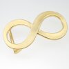 Matte Gold Infinity Belt Buckle