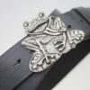 Antique Silver Frog Belt Buckle