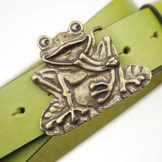 frog belt buckle