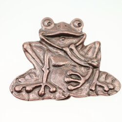 Antique Copper Frog Belt Buckle