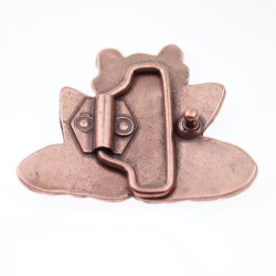 Antique Copper Frog Belt Buckle