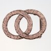 Antique Copper Double O-Ring Belt Buckle