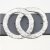 Vintage Grey Double O-Ring Belt Buckle