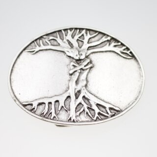 Antique Silver Belt Buckles Tree of Life