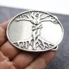 Antique Silver Belt Buckles Tree of Life