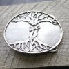 Antique Silver Belt Buckles Tree of Life