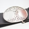 Antique Silver Belt Buckles Tree of Life