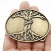 Antique Brass Belt Buckles Tree of Life