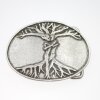 Belt Buckles Tree of Life Vintage Grey