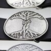 Belt Buckles Tree of Life Vintage Grey