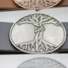 Belt Buckles Tree of Life Vintage Grey