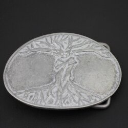 Zamak Raw Belt Buckles Tree of Life