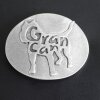 Antique Silver Belt Buckle Dog Gran Canaria