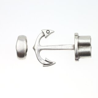 5 Anker Verschluss- und Schiebeperlen Sets 26*34 mm ( Ø...