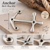 Anchor Belt Buckle for 4 mm Crystals – DIY