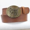 Belt Buckle Dog Gran Canaria, Antique Brass