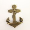 Antique Brass Anchor with rope Belt buckle