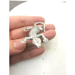 Gecko Brooch 5,5x4,5 cm