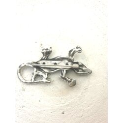 Gecko Brooch 5,5x4,5 cm