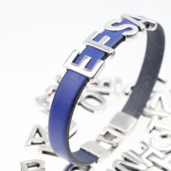 Alphabet Slide Beads, Initial Charms, Alphabet Beads, Letter Beads, Antique Silver H